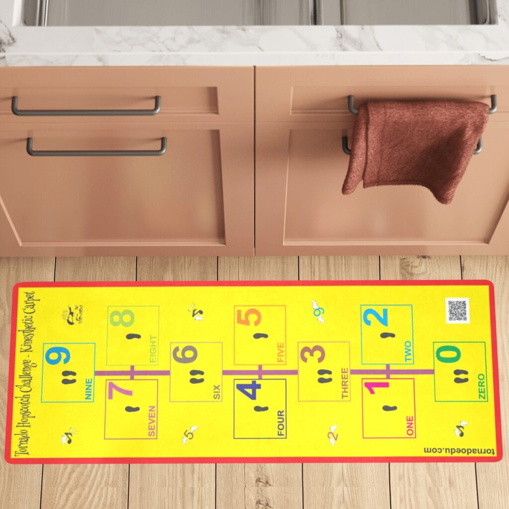 Hopscotch Challenge – Kinesthetic Rug